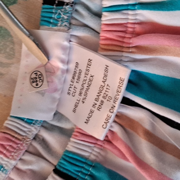 NWT,Adorable,Girl'sCold Shoulder,Pink,Blue,White,Striped, Jumpsuit🩷🤍💙 - Picture 8 of 11